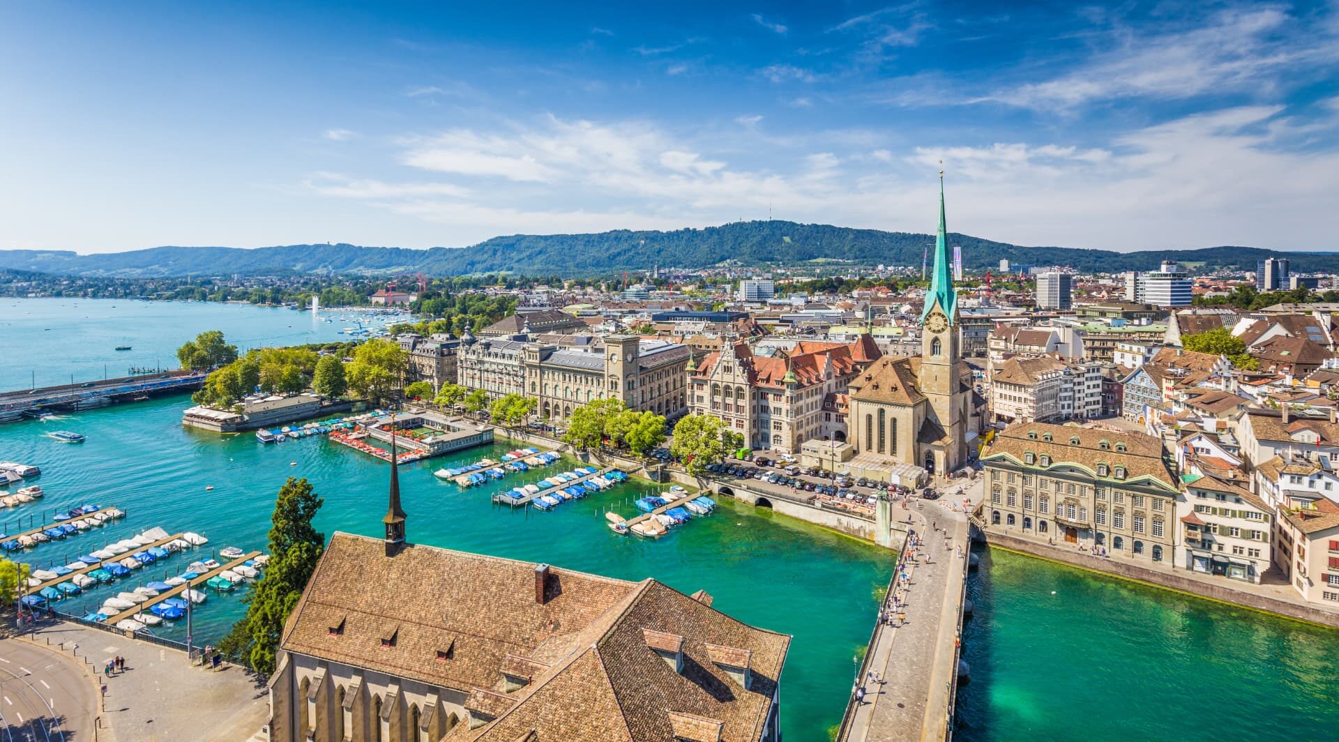 Stadtansicht Zürich